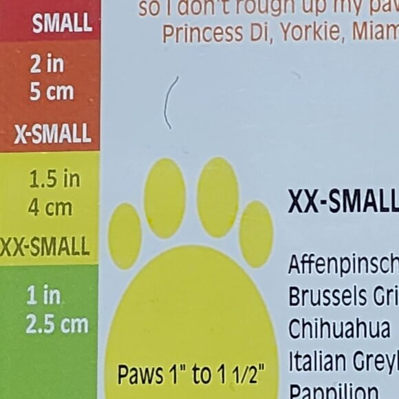 Protex Pawz Yellow Natural Rubber Reusable 12pk Waterproof Dog Boots Sz XX-Small - Picture 9 of 16